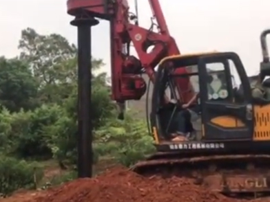 江西南昌房建樁施工現場